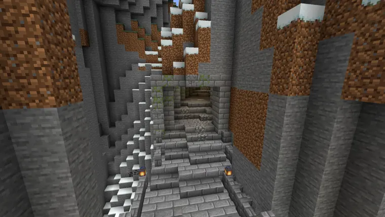 Through the canyon